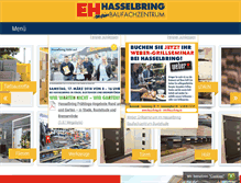 Tablet Screenshot of baufachzentrum-hasselbring.de